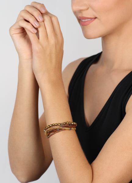 Brown - Petit Glamour d'Afrique - Bracelet Konplott